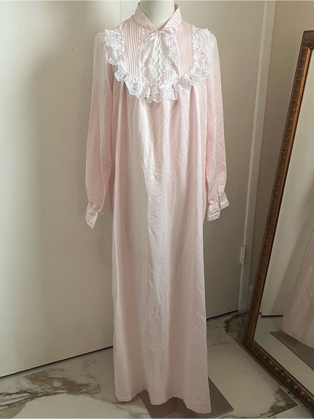 Vintage pink nightgown